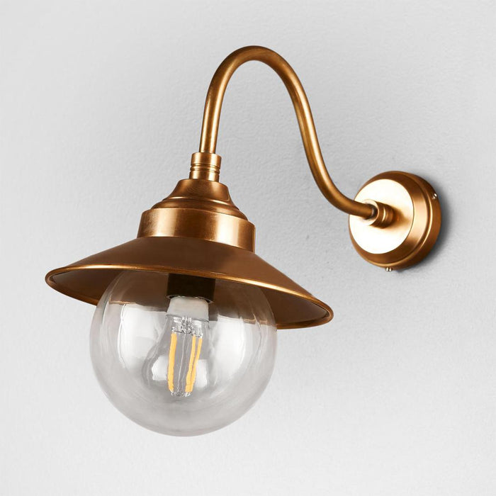 Zermatt Outdoor Wall Light Antique