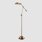 Royce Floor Lamp Antique Brass