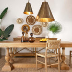 Monte Carlo Ceiling Pendant Large Brass