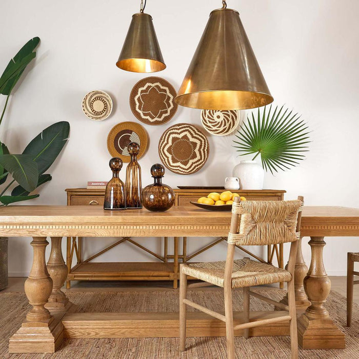 Monte Carlo Ceiling Pendant Large Brass