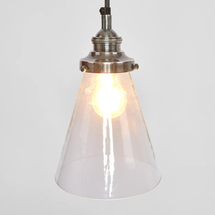 Gadsden Ceiling Pendant Extra Small Antique Silver
