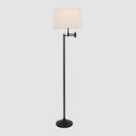 Macleay Floor Lamp Base Matte Black- Base Only