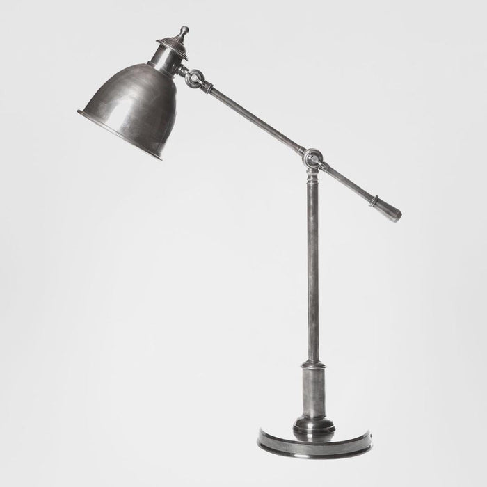 Vermont Desk Lamp Antique Silver