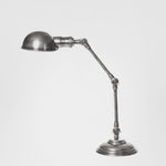 Stamford Desk Lamp Antique Silver
