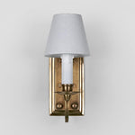 East Borne Wall Light Base Antique Brass
