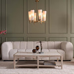 St Germain Chandelier Antique Brass