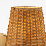 Athens Wall Light Antique Brass with Shade