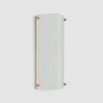 Tubular Alabaster Wall Light