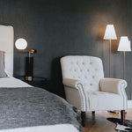 Aspen Floor Lamp Antique Brass