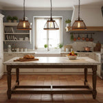 Lorenzo Ceiling Pendant Large Rustic