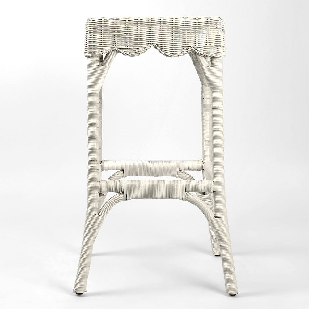 Belle Bar Stool White