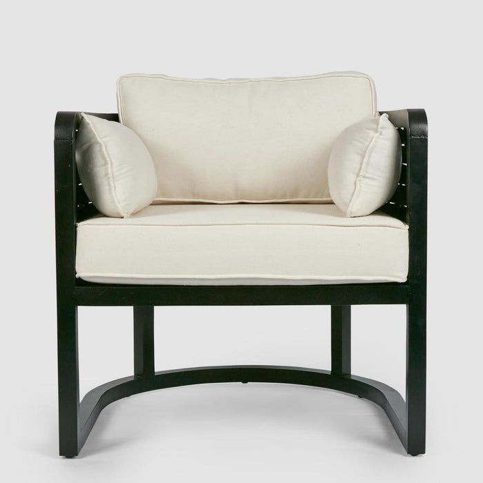 Weave Occasional ArmChair Black