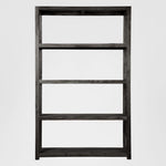 Carfu Wooden Shelf 150x40x240 Black