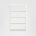 Carfu Wooden Shelf 150x40x240 White