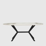 Nola Table White & Black