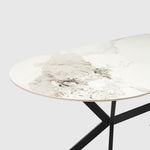 Nola Table White & Black