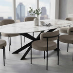 Nola Table White & Black