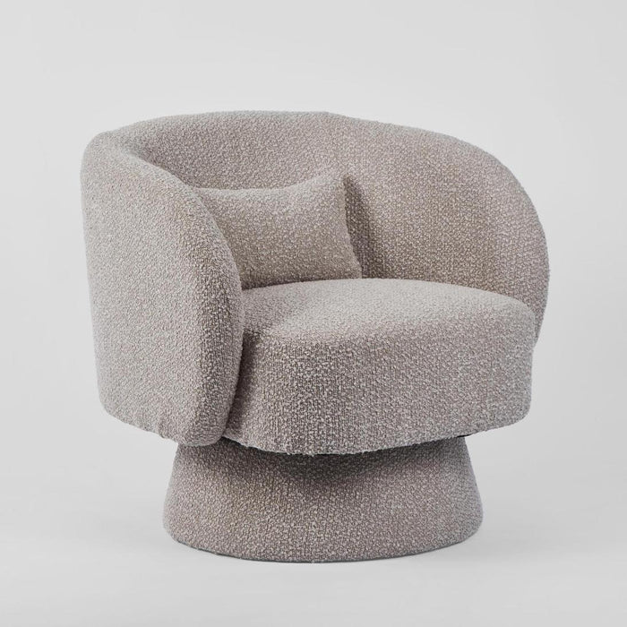 Selena Swivel Chair Stone