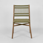 Wategos Teak Dining Chair Olive Green -Outdoor