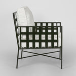 Sheffield Arm Chair Outdoor White Cushions