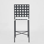 Sheffield Bar Stool Outdoor with White Cushion