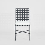 Sheffield Dining Chair Outdoor with White Cushion