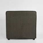 Slip Cover Only - Coolum Bedhead Single
 Charcoal
