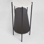 The James Marble Console Large Black/White