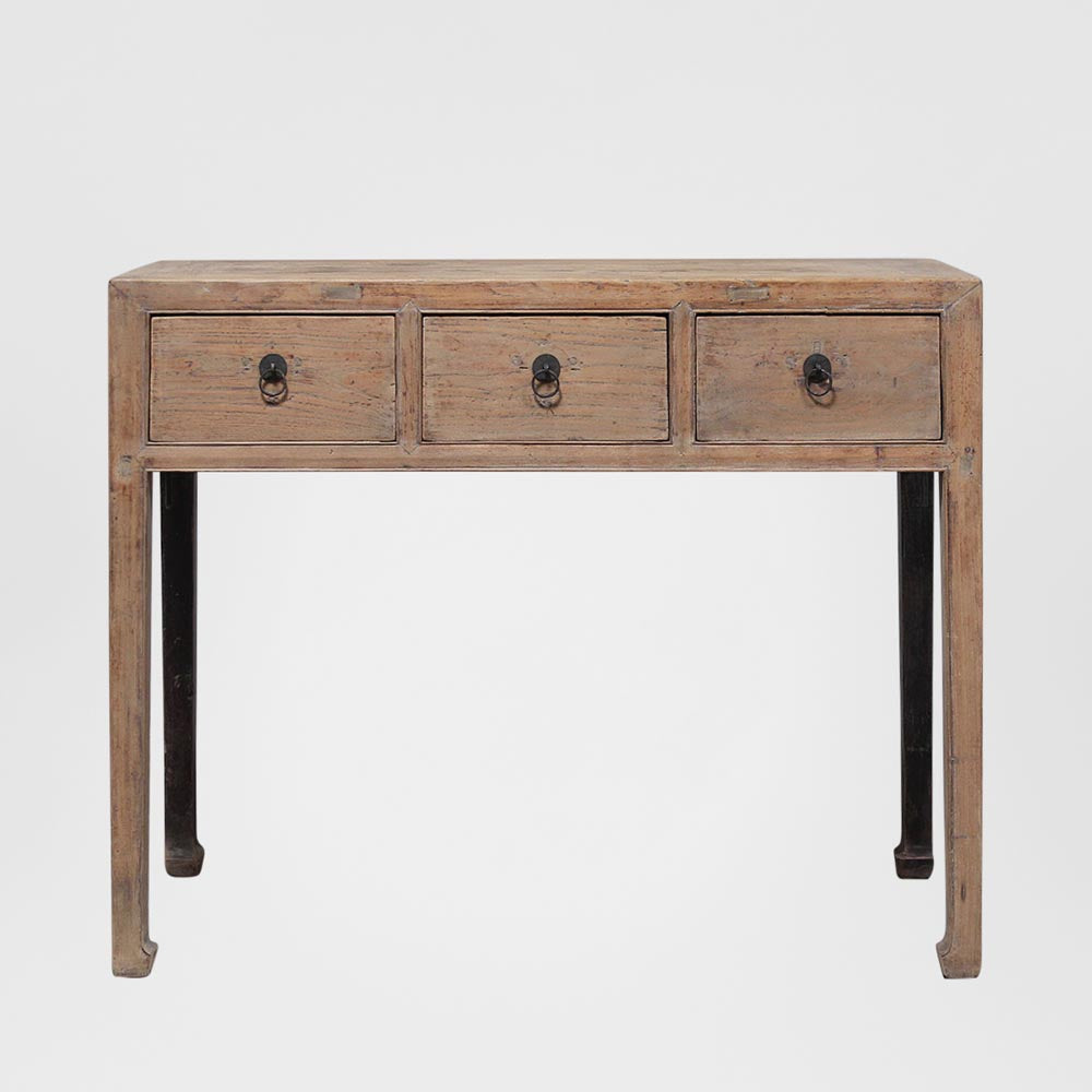 Henan 110cm Console Table with Drawers 130 Years Old