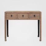 Henan 110cm Console Table with Drawers 130 Years Old