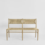 Lisbon Love Seat Natural