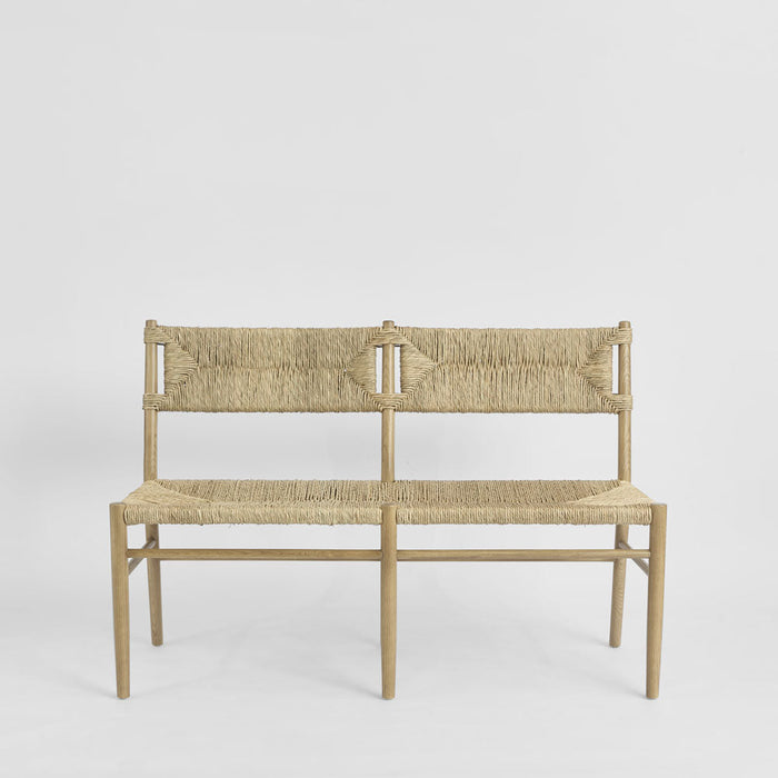 Lisbon Love Seat Natural
