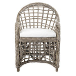 Mauritius Wicker Arm Chair with Cushion