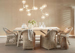Mauritius Wicker Arm Chair with Cushion