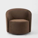 Sierra Swivel Armchair Chocolate