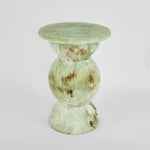 Alder Resin Side Table Green Onyx