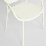 Arca Dining Chair All Weather White