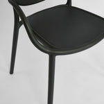 Arca Dining Chair All Weather Black