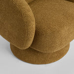 Selena Swivel Chair Cinnamon