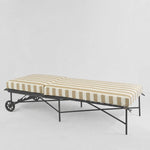 Sheffield Sunlounge Outdoor Taupe & White Stripe Cushion Only