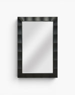 Facet Rectangle Mirror 60x90cm Black