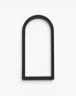 Fossil Arch Mirror Black