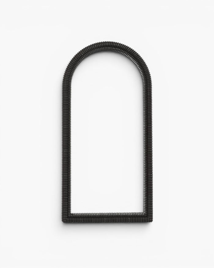 Fossil Arch Mirror Black