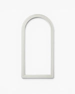 Fossil Arch Mirror White
