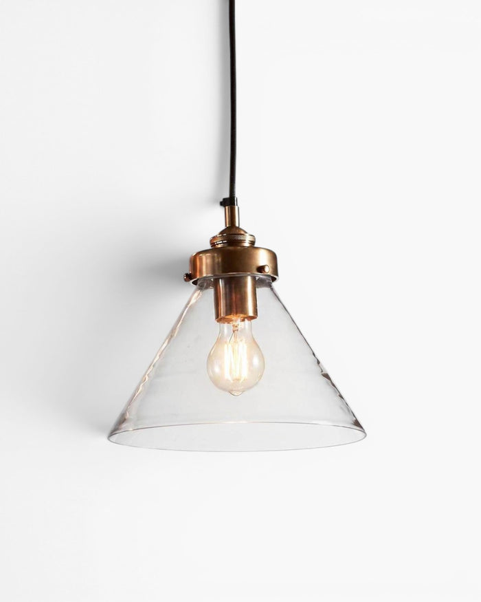 Franklin Ceiling Pendant Antique Brass