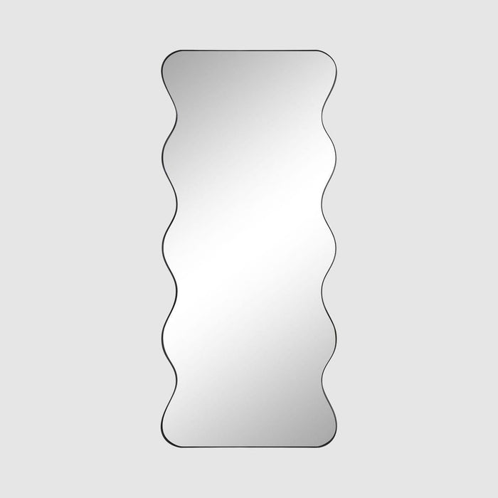 Babalon Iron Floor Mirror Black