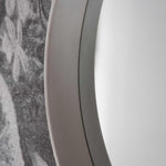 Harvey Round Mirror White