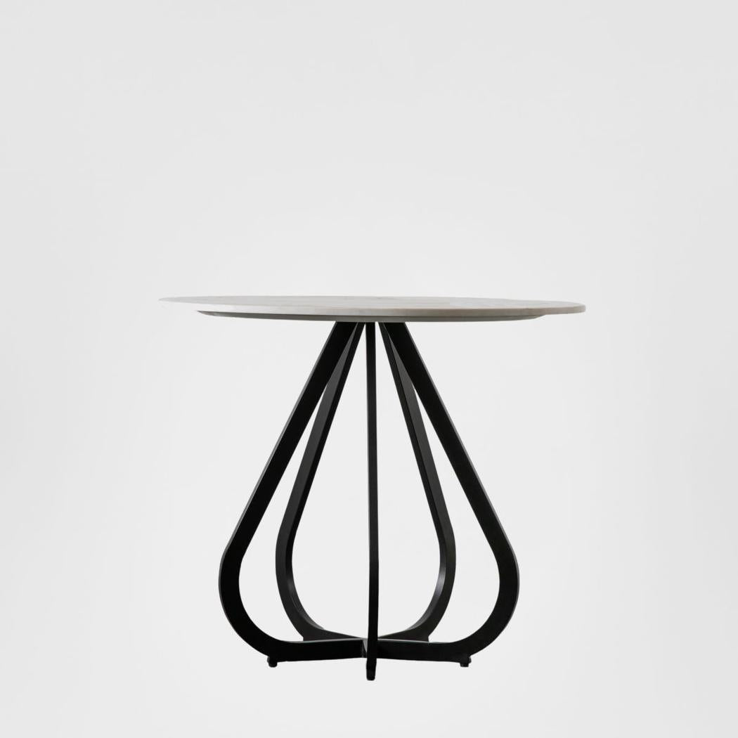 Moorgate Dining Table Black 90cm