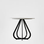 Moorgate Dining Table Black 90cm