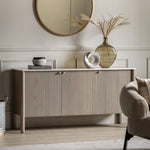 Marmo 3 Door Sideboard 1516x450x750mm